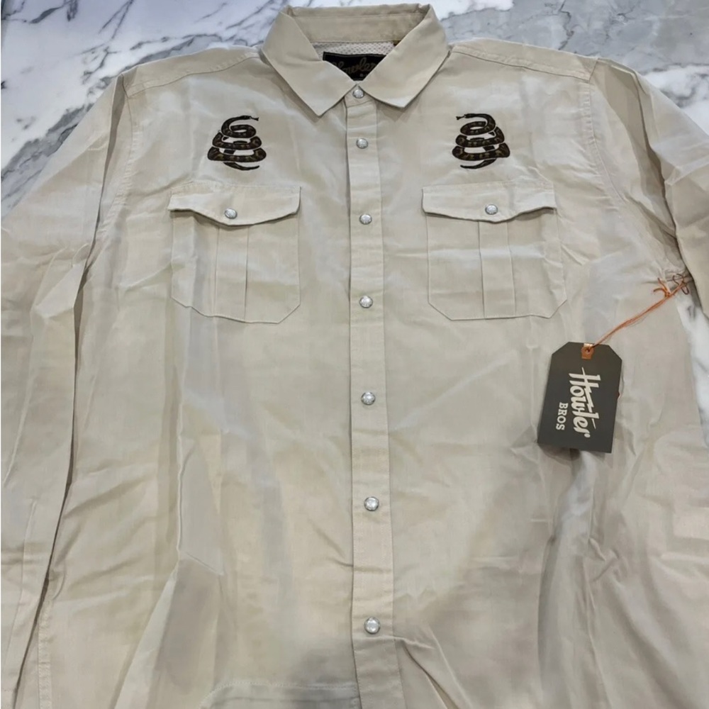 HOWLER BROS SNAKE PEARL SNAP